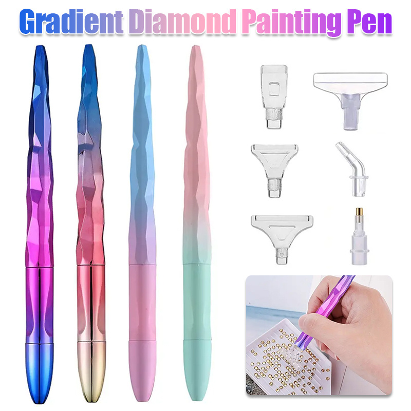 Craft Art Set - 6 Kalem Uçlu Gradyanlı Elmas Boyama