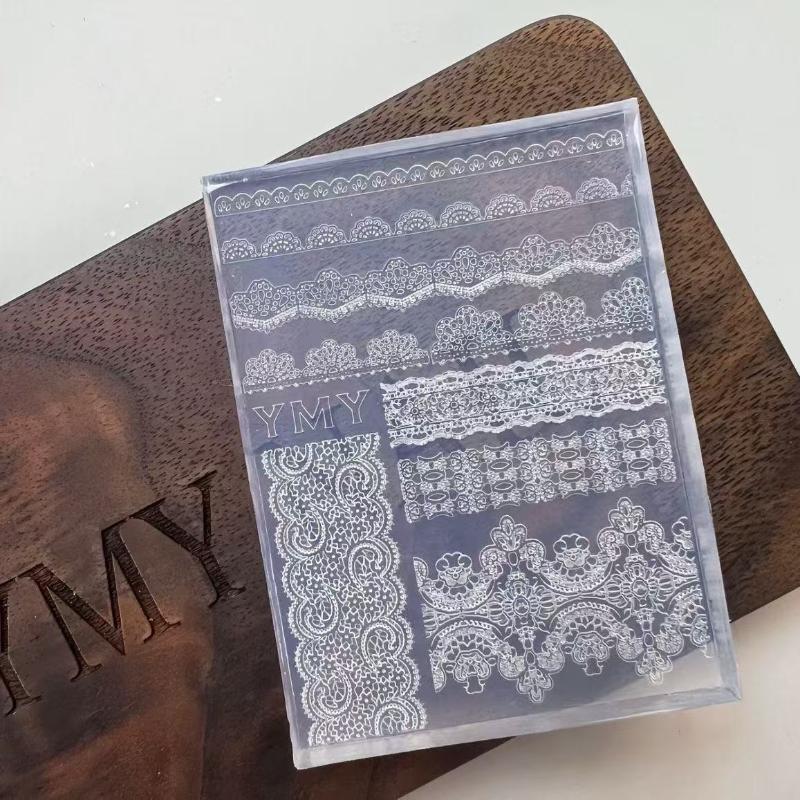 Art Craft Template - (.) 3D Silikon Tırnak Kalıp DIY