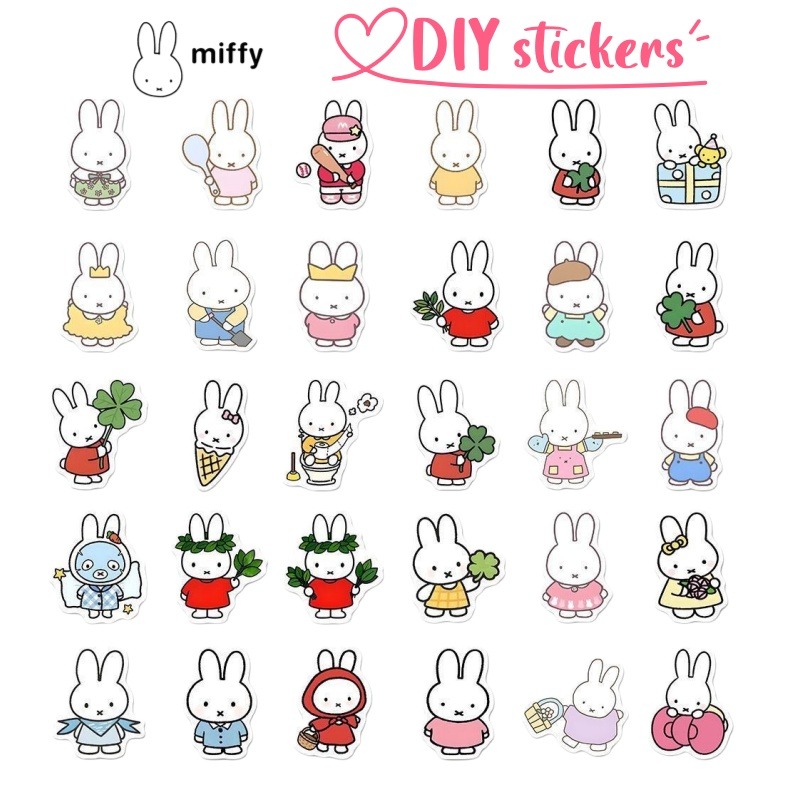 Origami Paper Set - Miffy Yüksek Renk Değeri Yaratıcı Basit