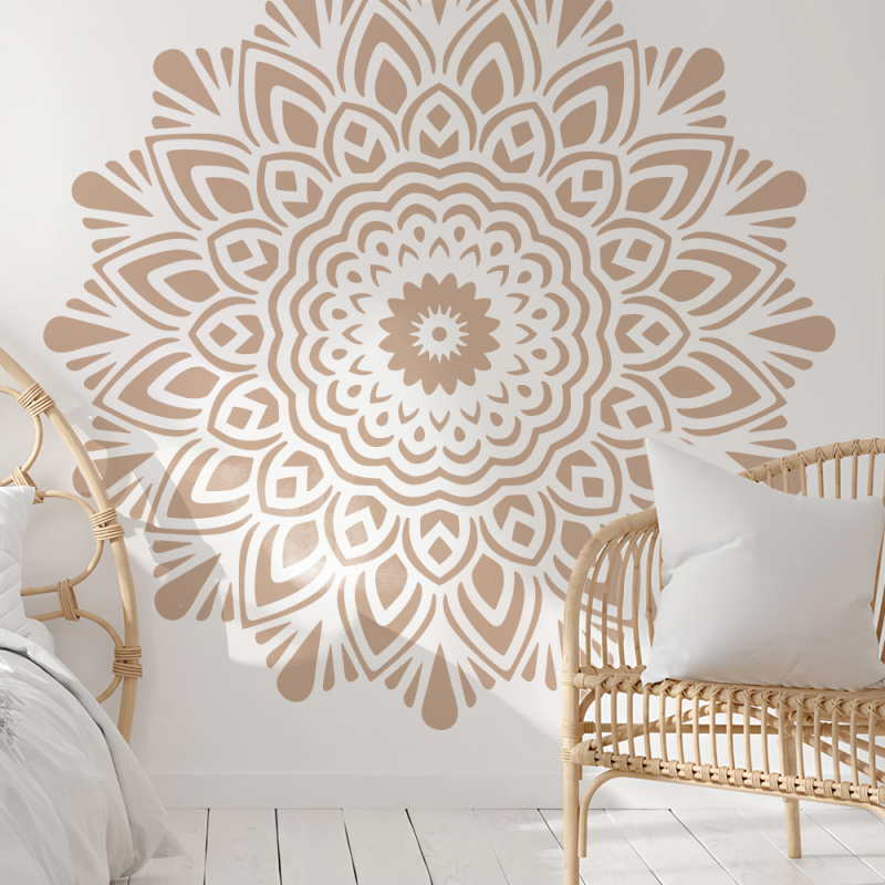 Art Craft Template - Mandala Büyük Boyama Şablonu Çapı 150cm-230cm