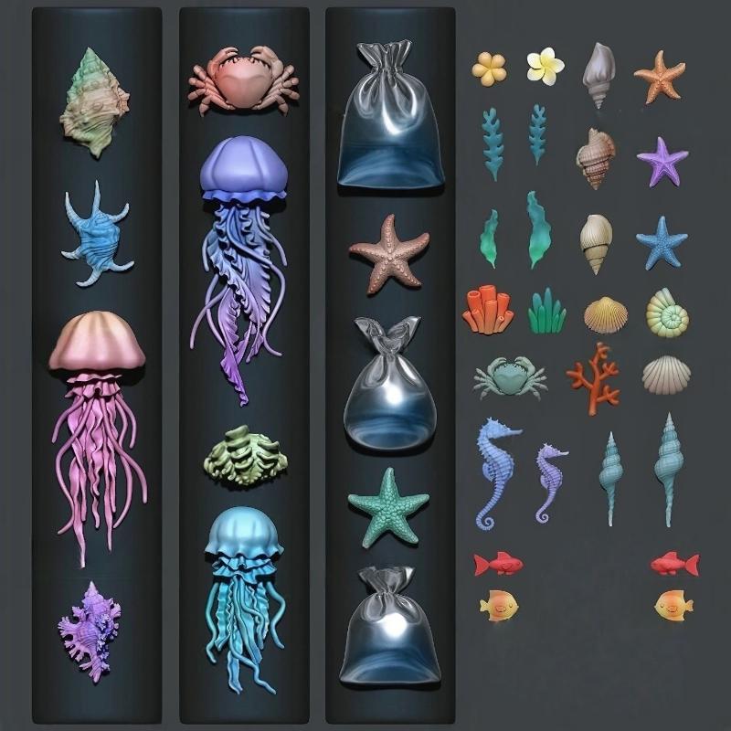 3D Okyanus Serisi Denizanası D - Art Craft Template incelemesi ve fiyatı