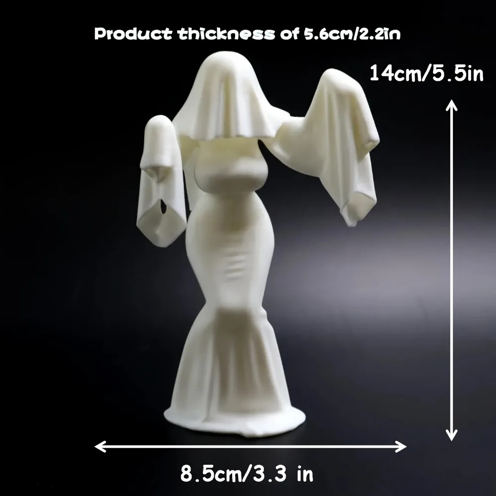 3D Baskılı Kadın Hayalet Figür - Unique Art Craft incelemesi ve fiyatı