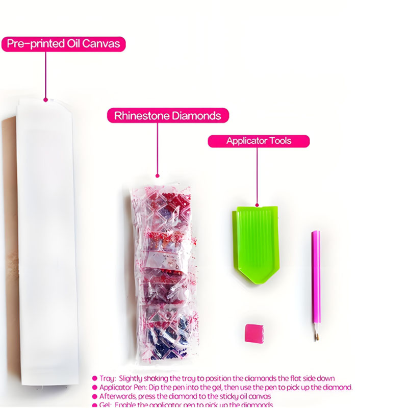 Savaşçı ve Çiçek Desenli Elmas - Art Craft Kits For Adults incelemesi ve fiyatı