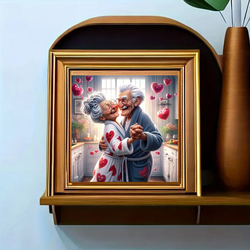 Romantik Dans Elmas Boyama Set - Art Craft Kits For Adults incelemesi ve fiyatı
