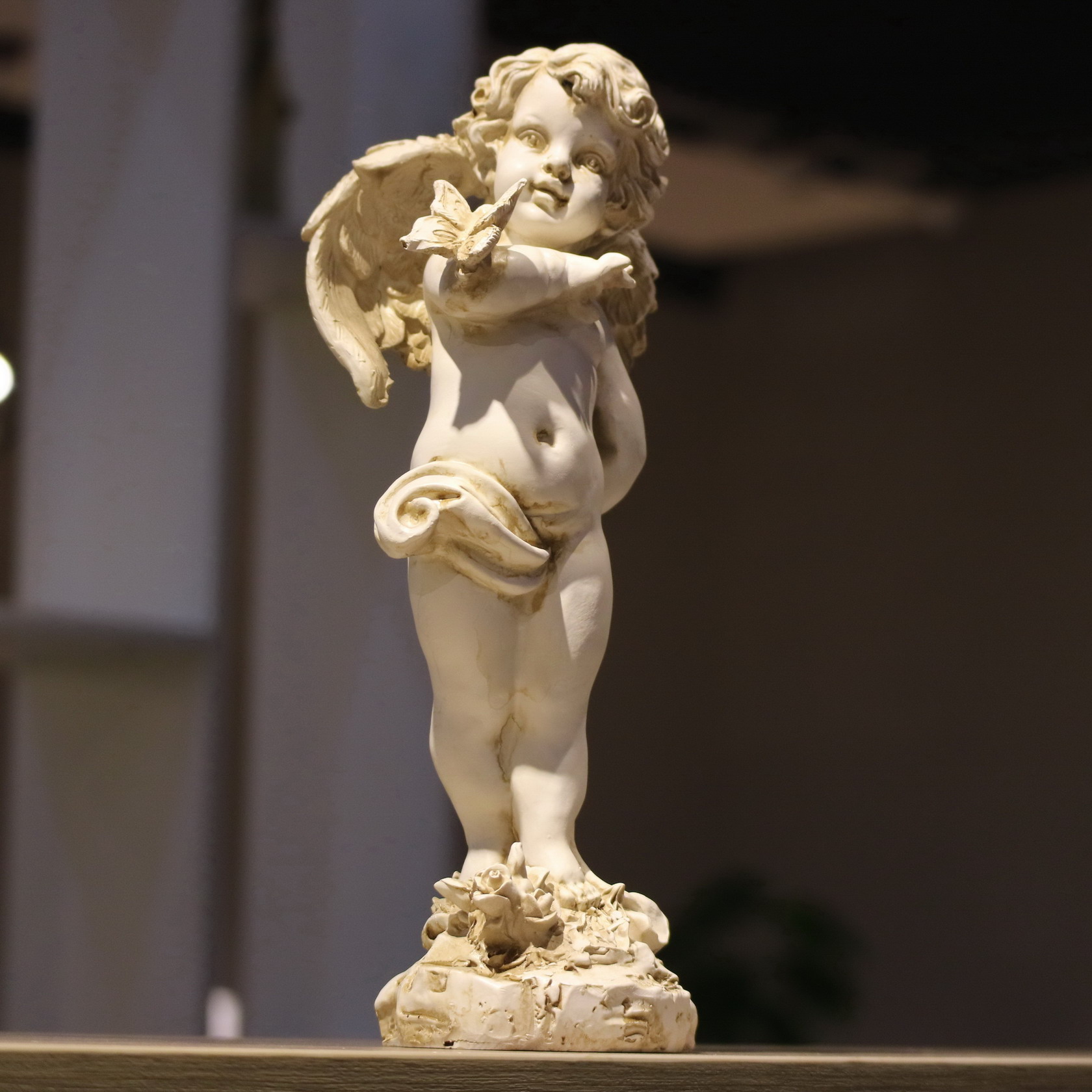 Retro Reçine Melek Heykelcik 2 - Unique Art Craft incelemesi ve fiyatı