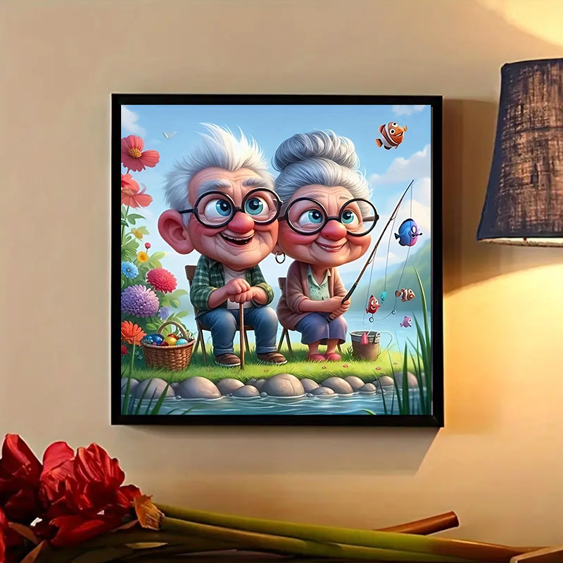 Büyükanne ve Büyükbaba Balık T - Art Craft Kits For Adults incelemesi ve fiyatı