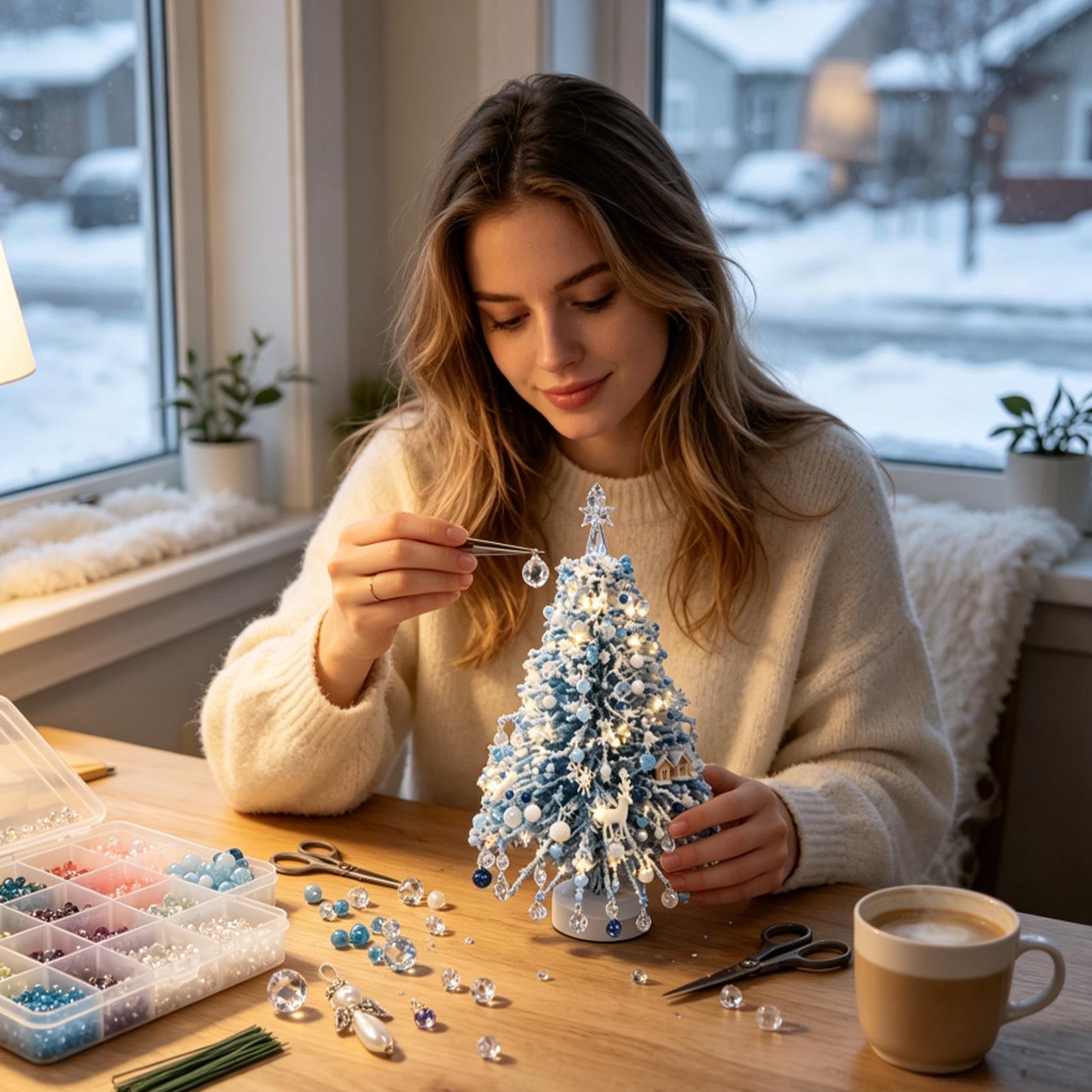 Noel Ağacı Boncuk İşleme Sanat - Art Craft Project incelemesi ve fiyatı