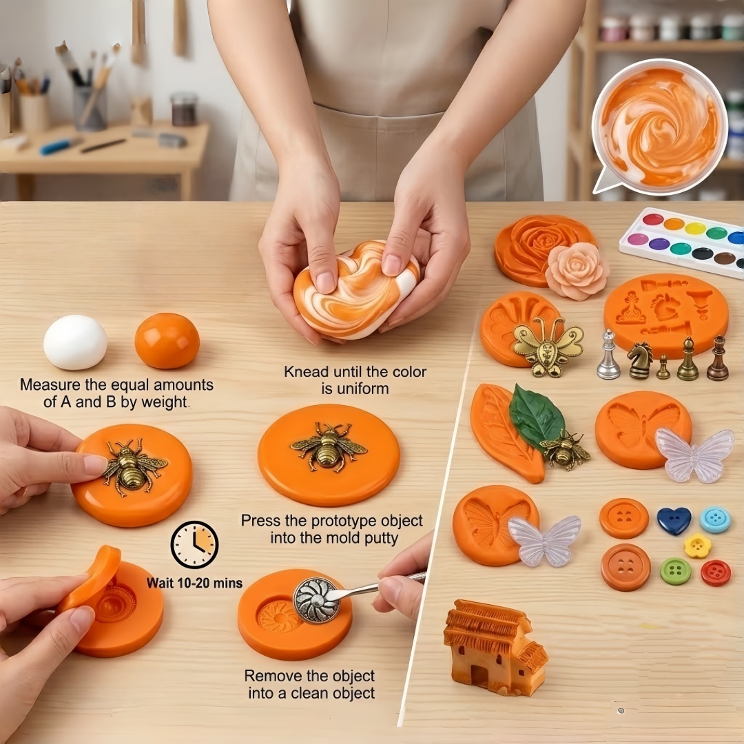 Silikon Macun DIY El Sanatları - Craft Art Set incelemesi ve fiyatı