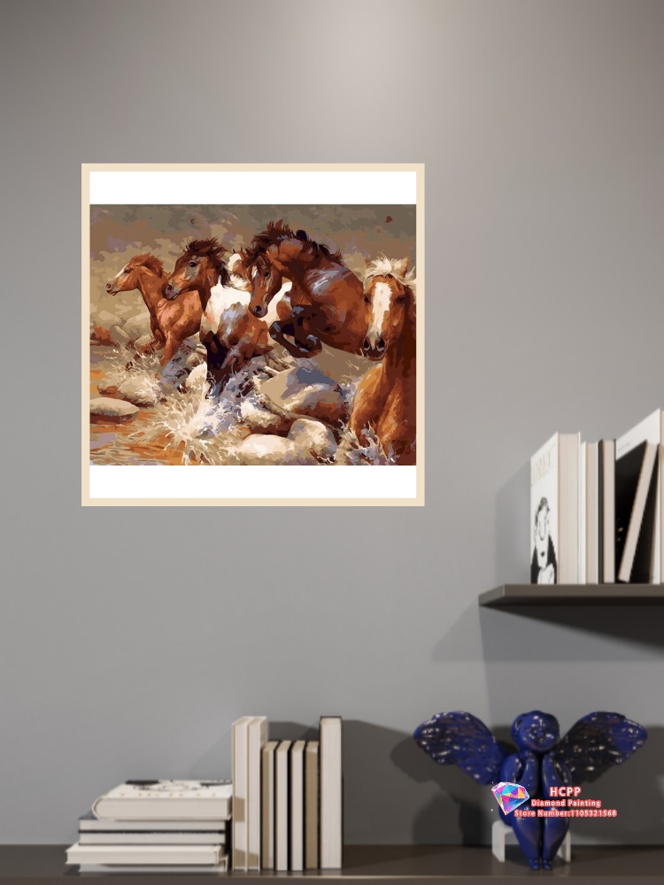 At Hayvanı Elmas Boyama Seti K - Unique Art Craft incelemesi ve fiyatı