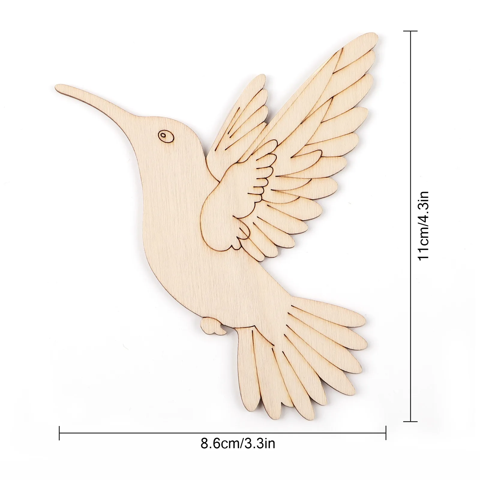 10 adet Bitmemiş Ahşap Hayvan  - Craft Art Set incelemesi ve fiyatı
