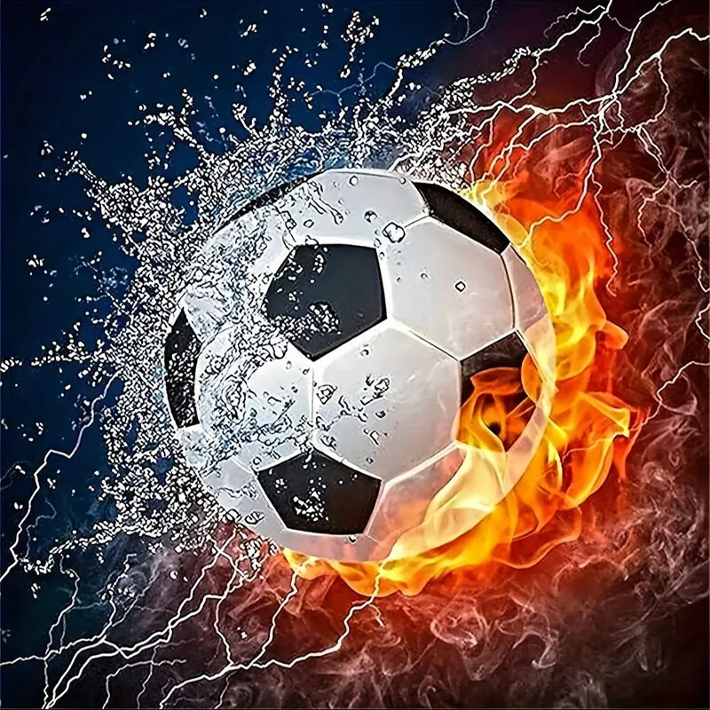 Bir dizi futbol elmas boyama s - Art Craft Kits For Adults incelemesi ve fiyatı