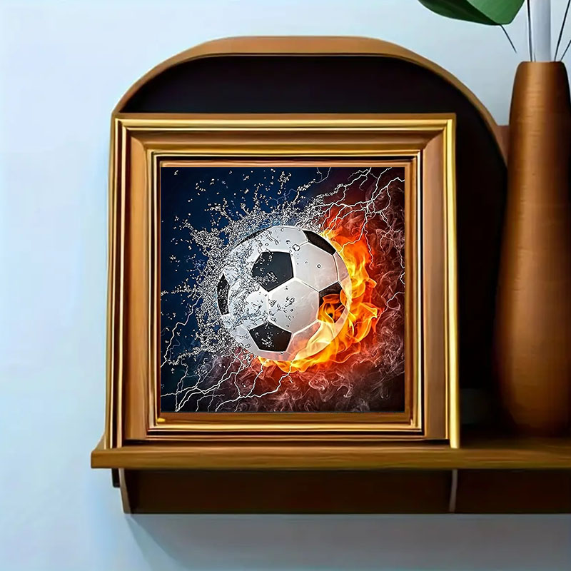 Bir dizi futbol elmas boyama s - Art Craft Kits For Adults incelemesi ve fiyatı
