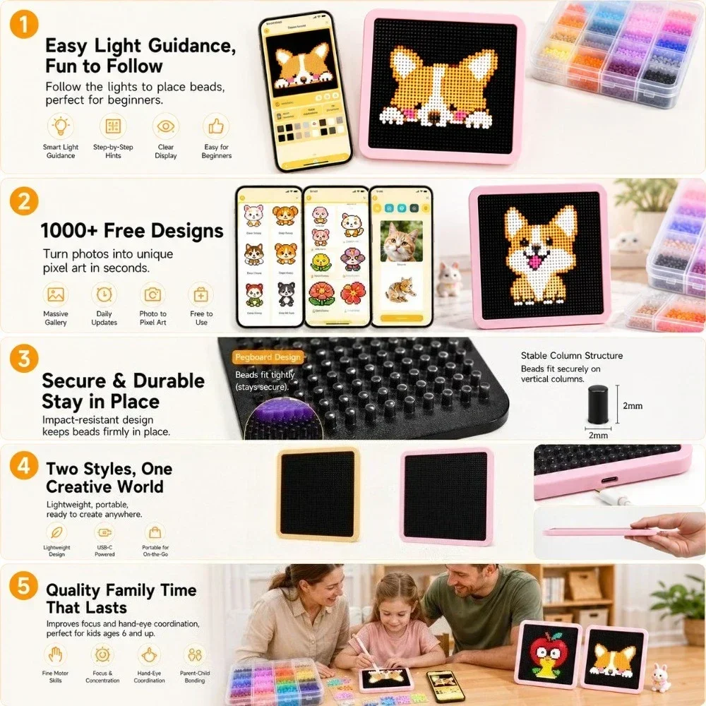 LED Akıllı Sigorta Boncuklu Pe - Craft Art Set incelemesi ve fiyatı