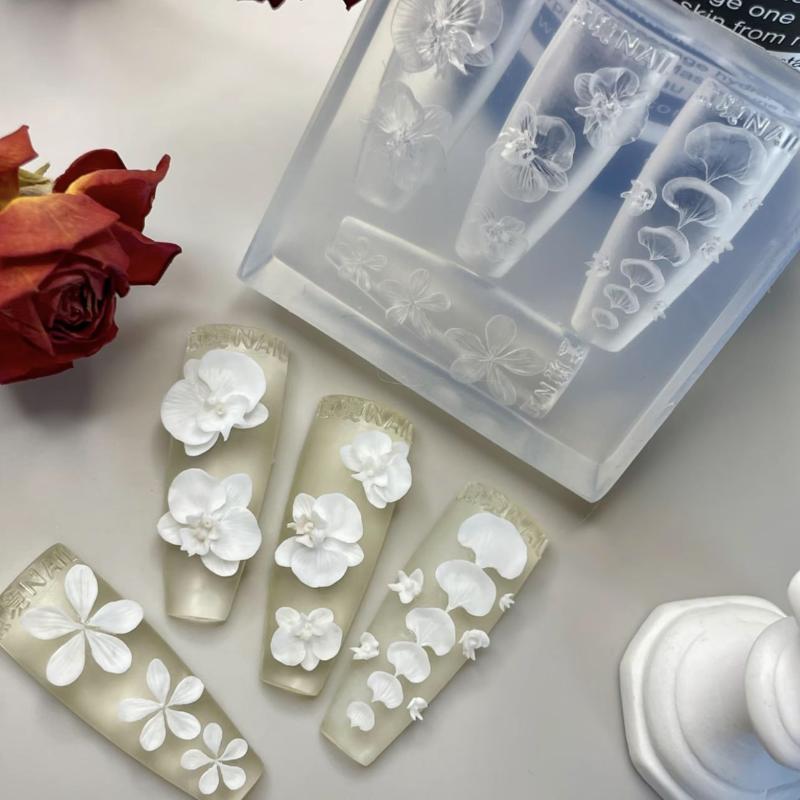 3D Şeffaf Silikon Çivi Kalıp D - Art Craft Template incelemesi ve fiyatı