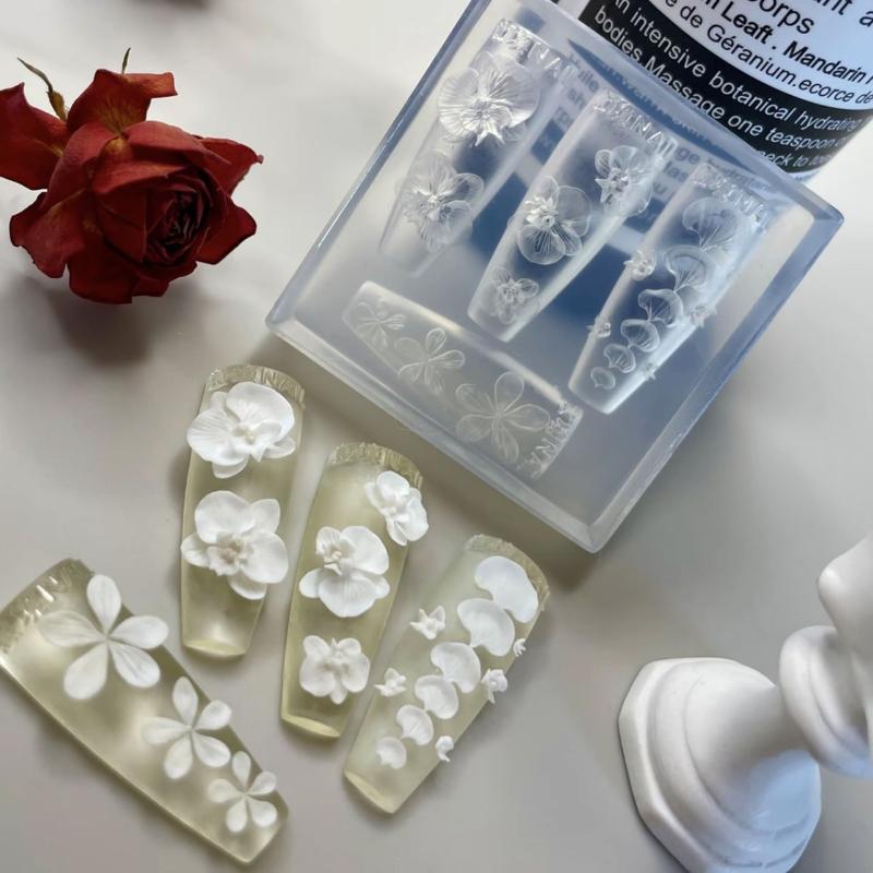 3D Şeffaf Silikon Çivi Kalıp D - Art Craft Template incelemesi ve fiyatı