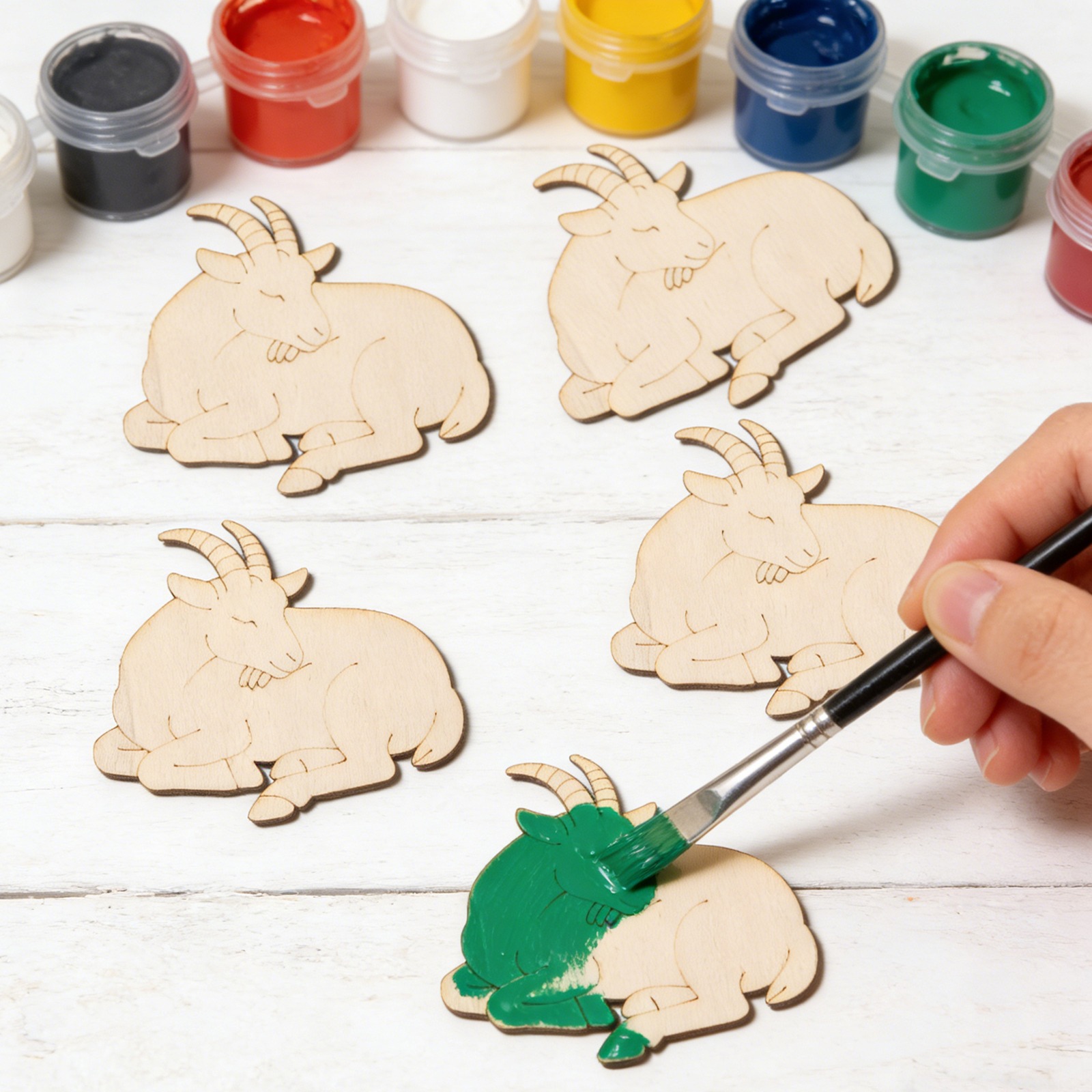 10 adet/takım Bitmemiş Ahşap K - Craft Art Set incelemesi ve fiyatı