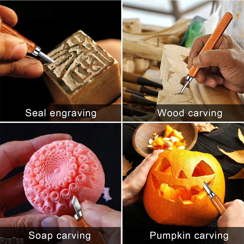12 adet SK2 ağaç işleme oyma a - Craft Art Set incelemesi ve fiyatı