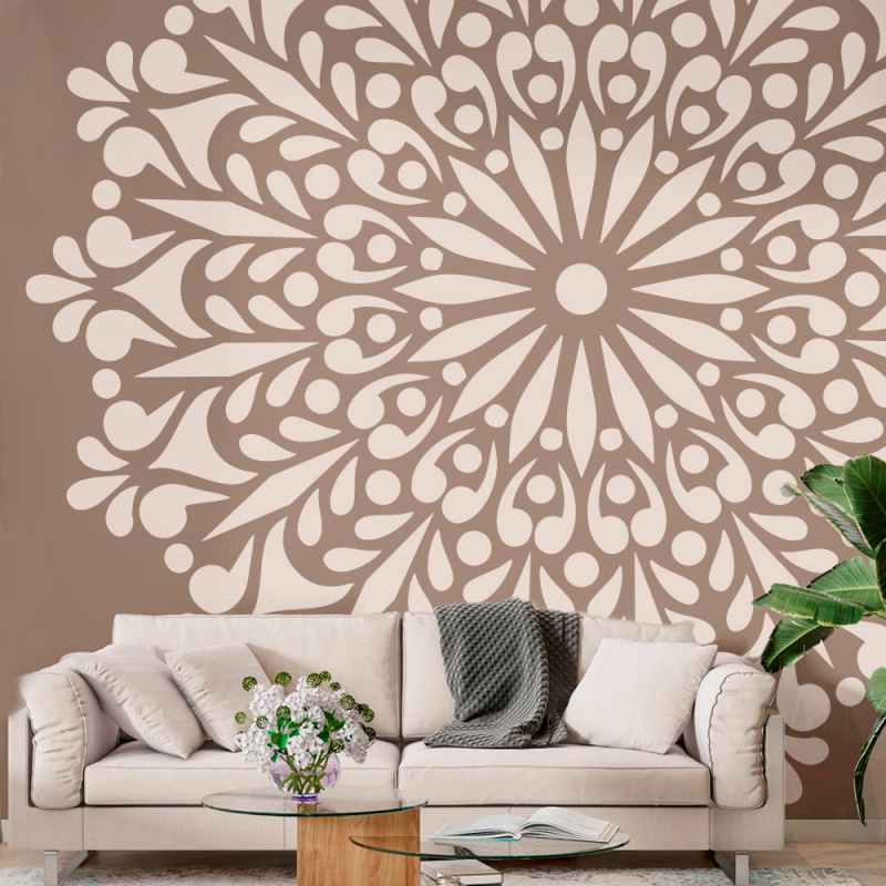 Mandala Büyük Boyama Şablonu Ç - Art Craft Template incelemesi ve fiyatı