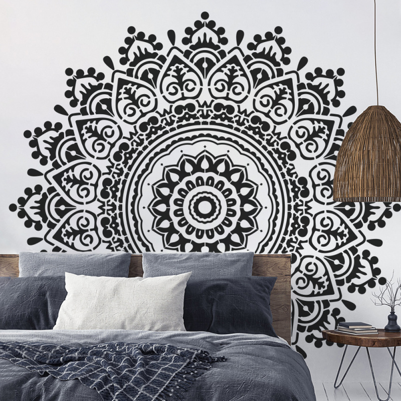 Mandala Büyük Boyama Şablonu Ç - Art Craft Template incelemesi ve fiyatı