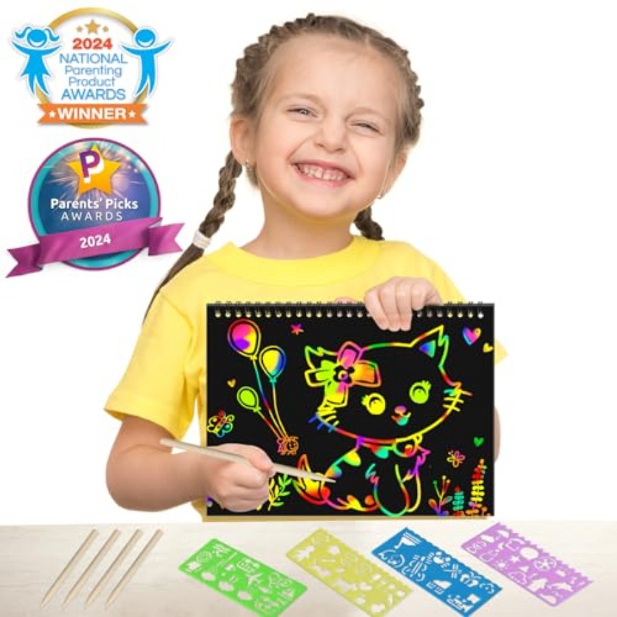 2'li Paket Gökkuşağı Çizim Kağ - Art Craft Notebook incelemesi ve fiyatı